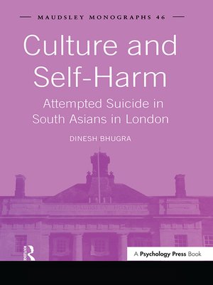 cover image of Culture and Self-Harm